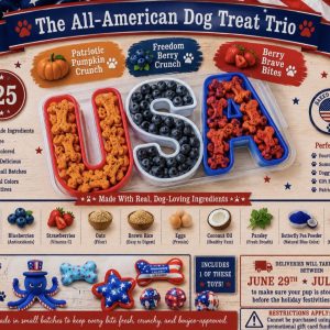 The All-American Dog Treat Trio